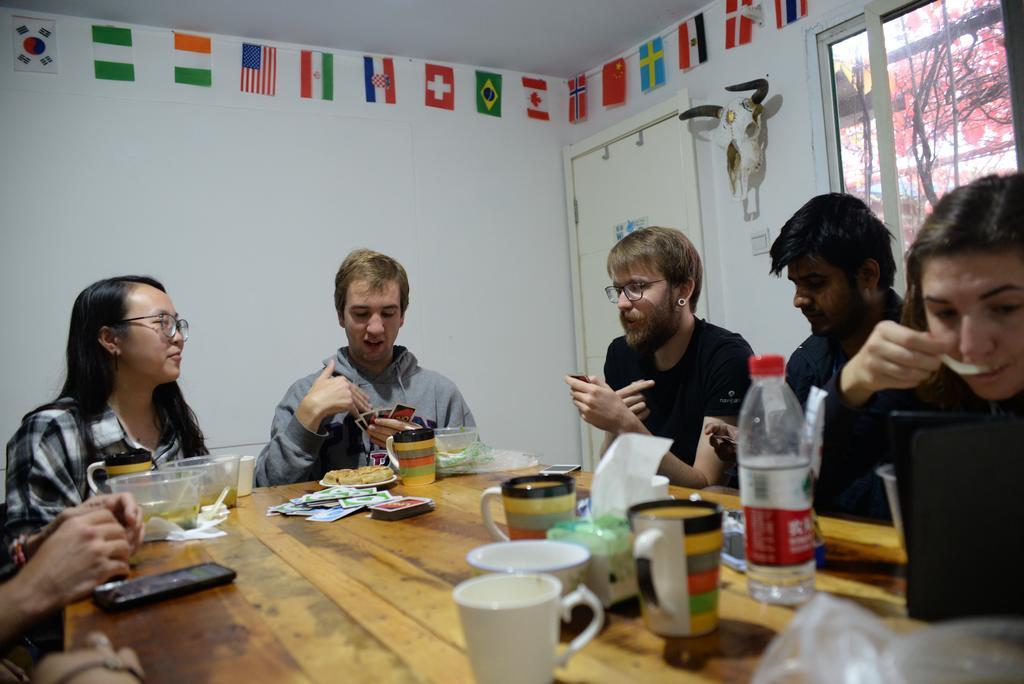 First Met Backpackers Hostel Chengde Exteriör bild
